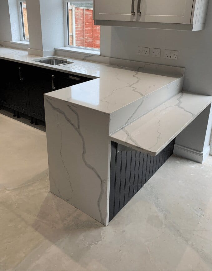 Marble worktop