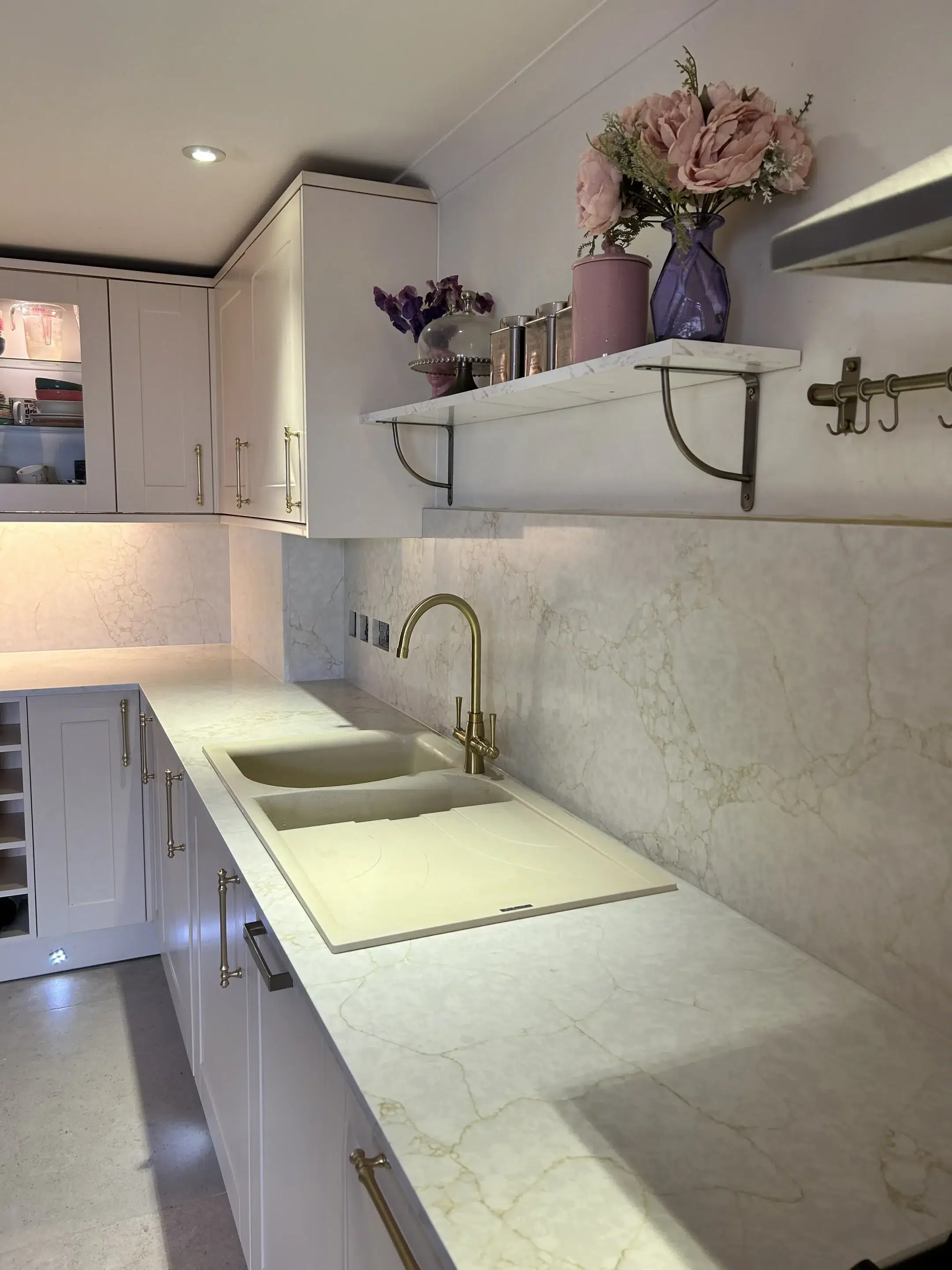 quartz kitchen worktop